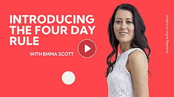 Introducing the four day rule: finding the right ideas for your business