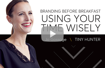 What are you going to spend your time on this year that will move the dial on your brand?