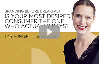 Is your most desired consumer the one who actually pays?