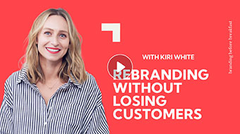 Rebranding without losing customers