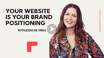 Your website is your brand positioning